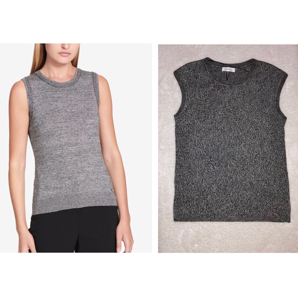 Calvin Klein Sleeveless Sweater Shell